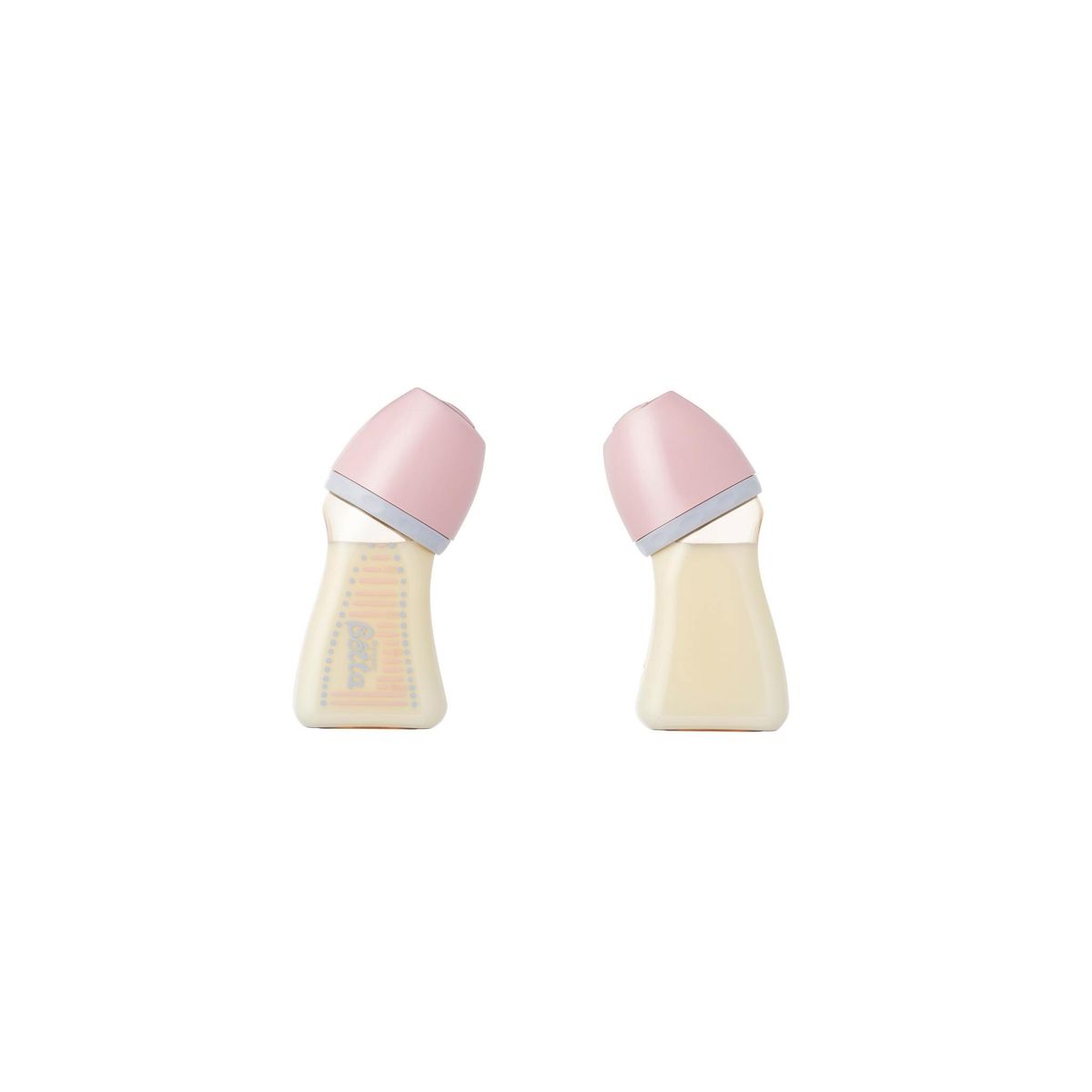 Bétta - Brain智能系列初生嬰兒闊口PPSU奶樽 (160ml, 粉紅色)