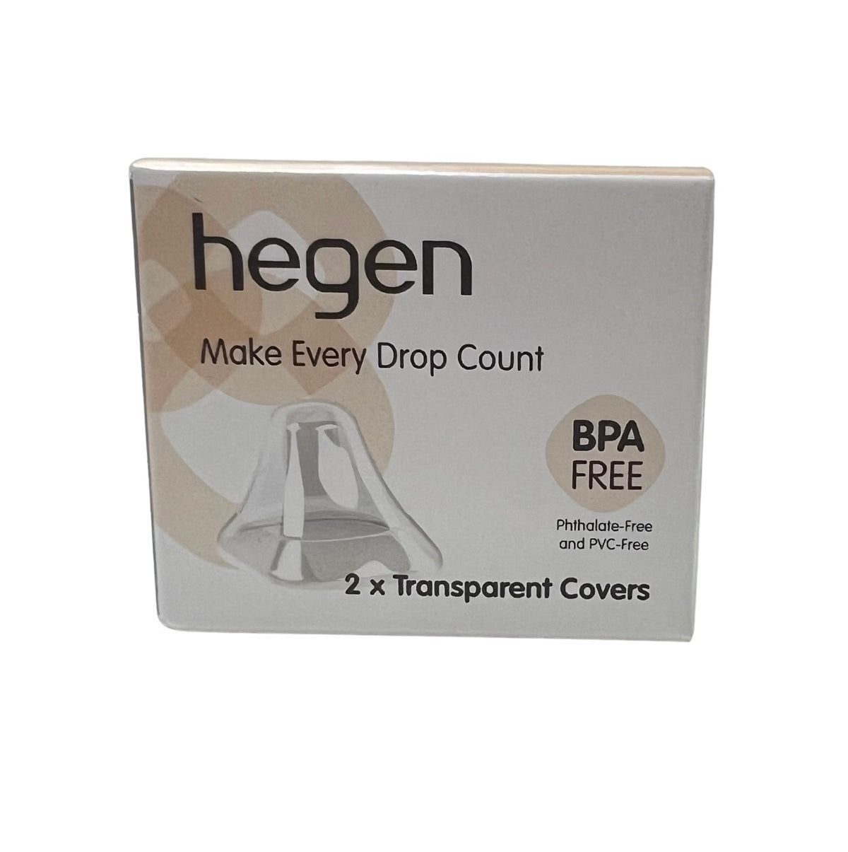 Hegen 透明奶咀蓋 (2個裝)