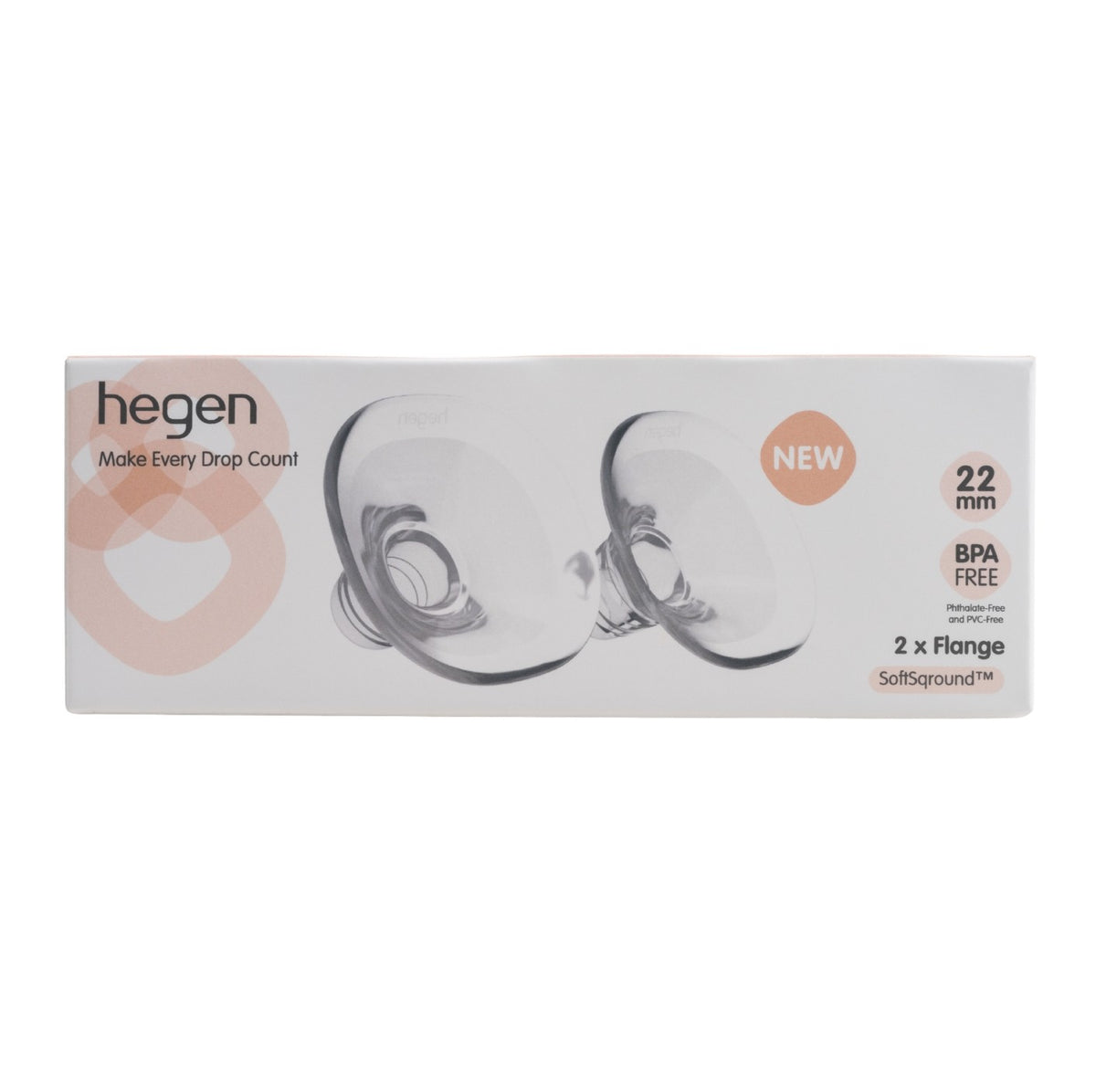 Hegen Flange (SoftSqround™) (2-Pack)