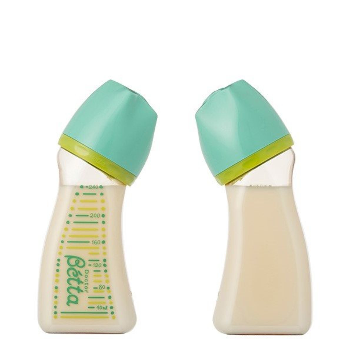 Bétta - Brain Smart Series Wide Mouth PPSU Bottle (WS2 - 240ml) Green 
