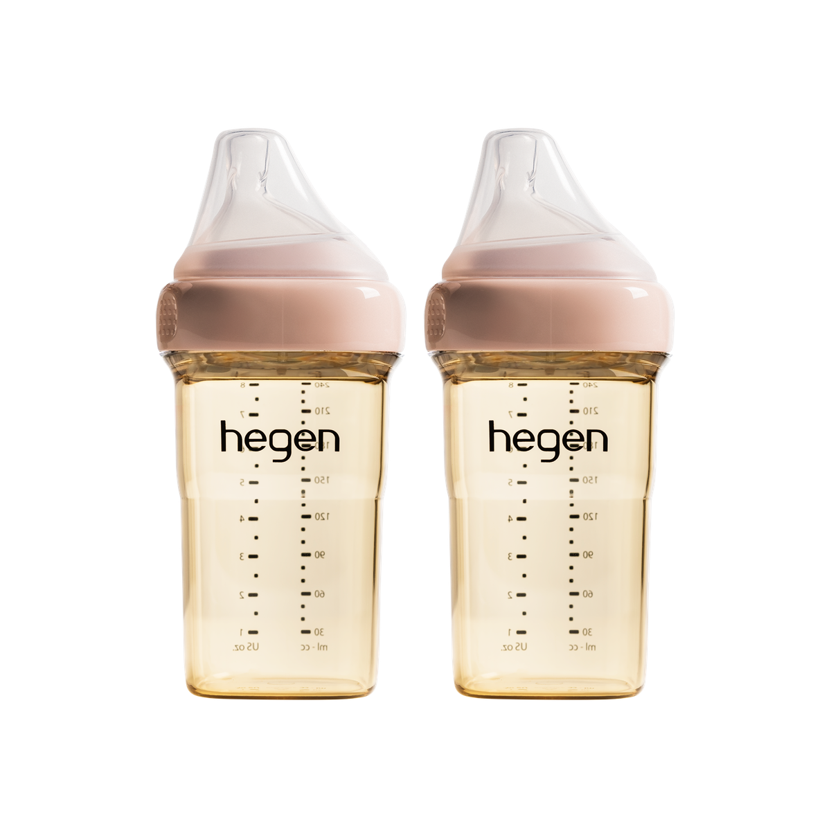 Hegen - PCTO™ PPSU Multi-functional Wide Neck Bottle 240ml/8oz (Pack of 2)