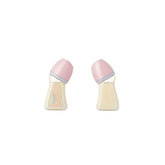Bétta - Brain Smart Series Newborn Baby Wide Mouth PPSU Milk Bottle (160ml, Pink) 