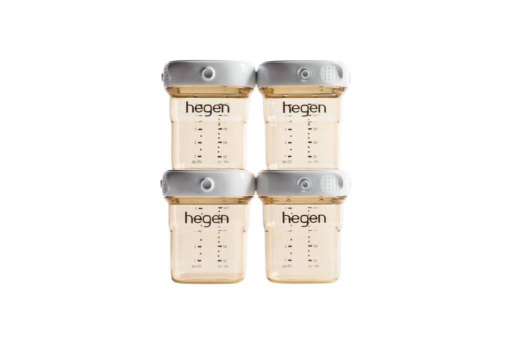 Hegen PCTO™ 150ML/5OZ BREAST MILK STORAGE PPSU, 4-PACK White