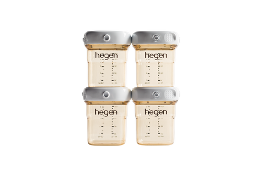 Hegen PCTO™ 150ML/5OZ BREAST MILK STORAGE PPSU, 4-PACK White