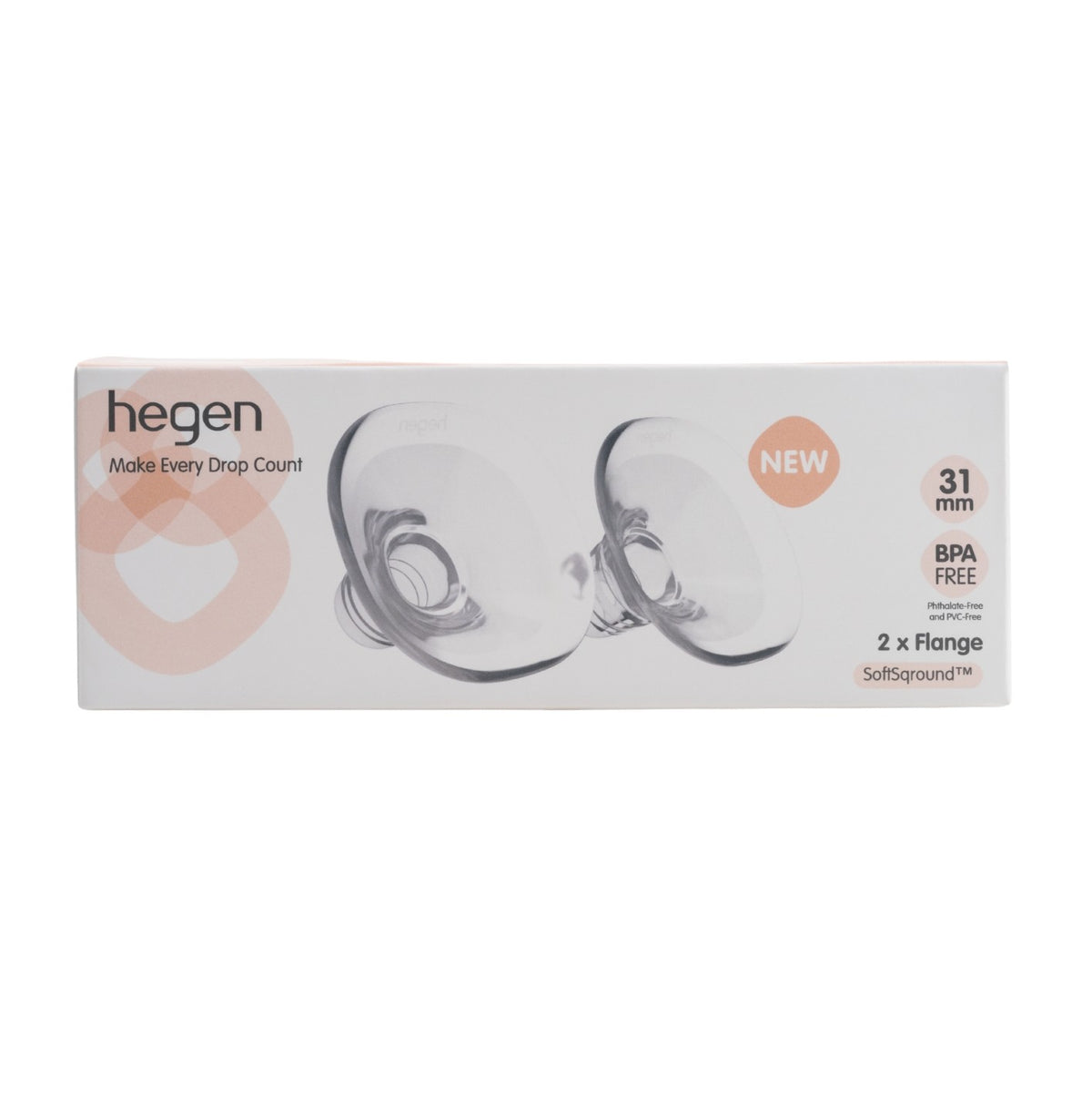 Hegen Flange (SoftSqround™) (2-Pack)
