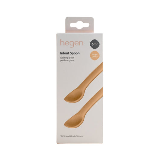 Hegen Infant Spoon Silicone Taupe