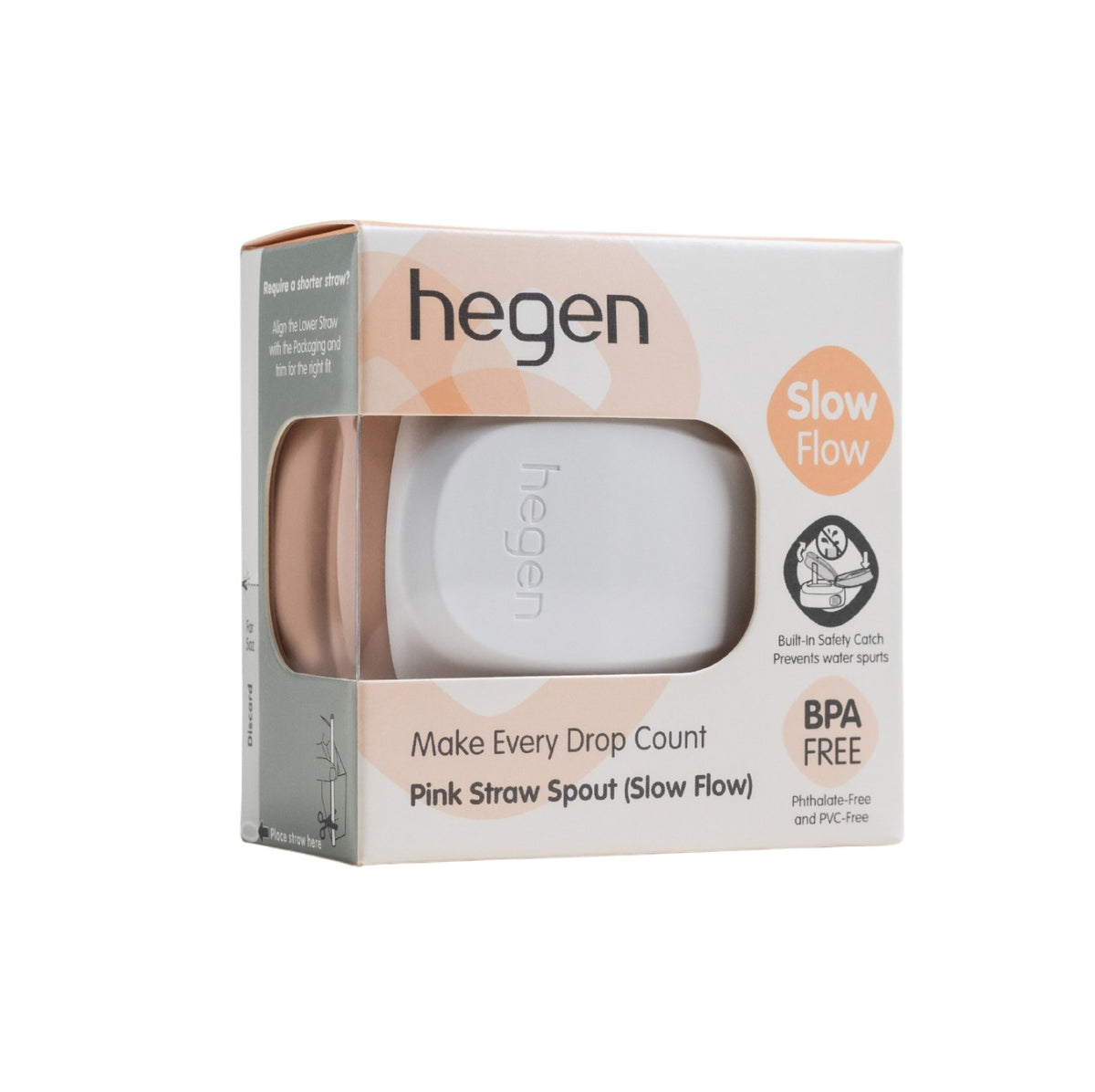 Hegen - PCTO™ 240ml/8oz Straw Spout(Slow Flow)