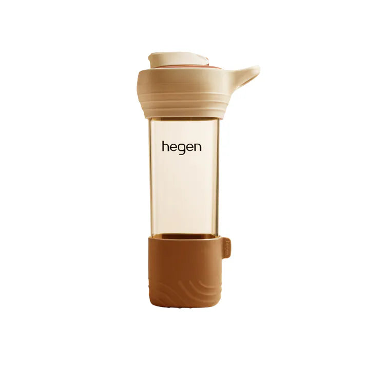 Hegen - PPSU 450ml Portable Water Bottle (with Hanging Case and Protective Base)