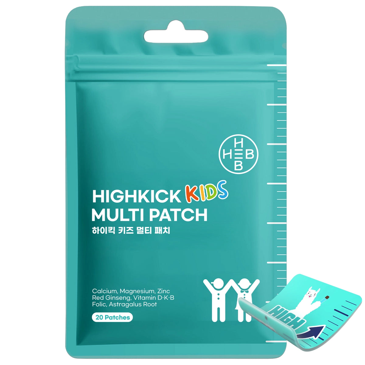 HEB High-Kick Kids Multi Patch 兒童全效能量貼 (20片)