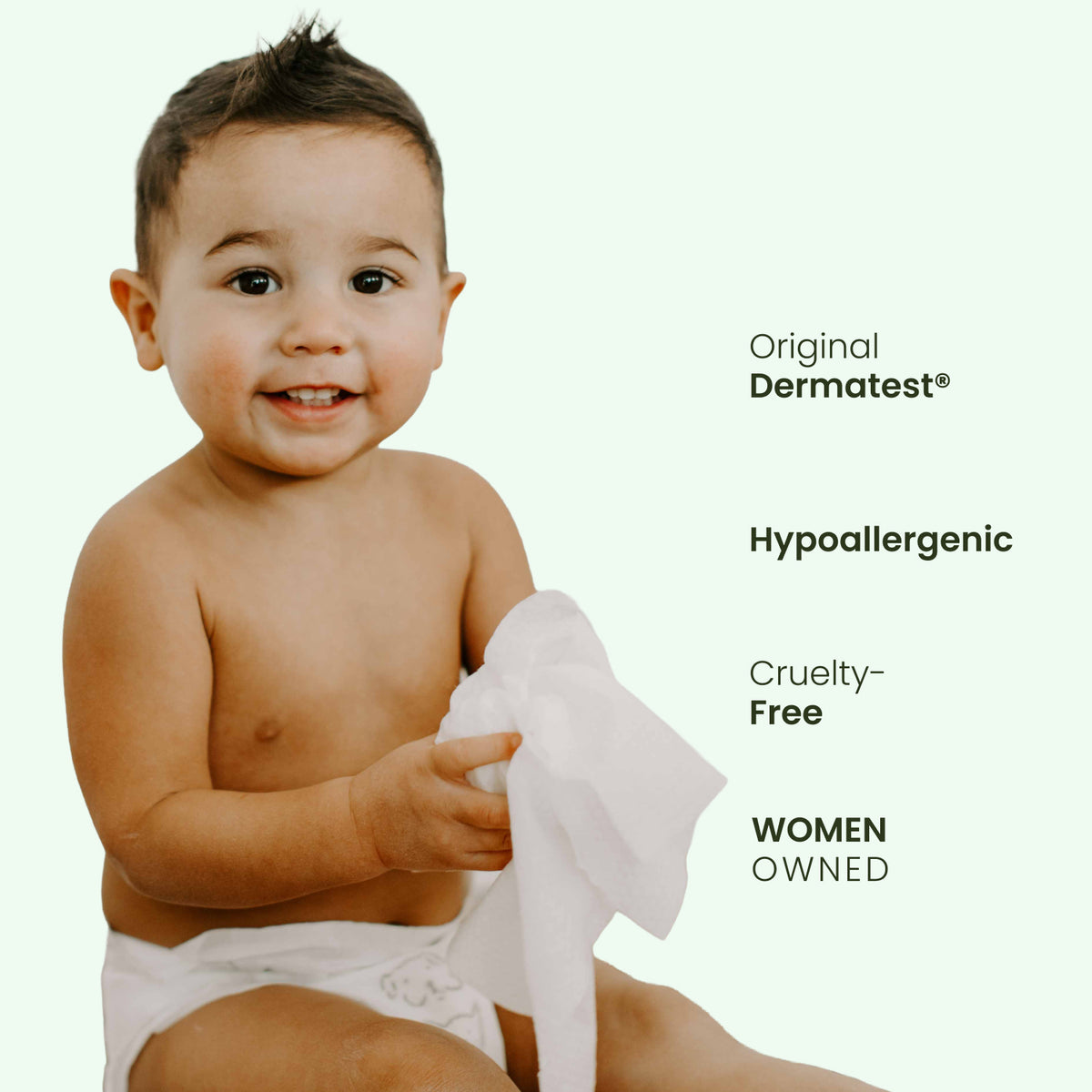 PARASOL Clear+Pure® Natural Baby Wipes (60 sheets) x 3 packs
