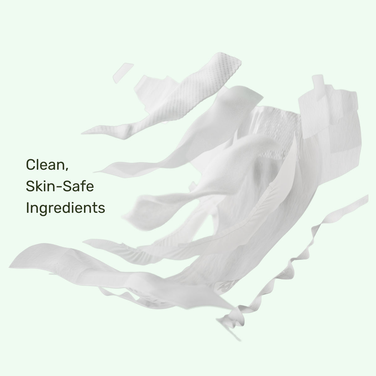 PARASOL Clean+Dry® Natural Disposable Diapers (Size 4/L, 52pcs)