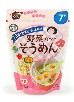 和寓良品 - 雜菜素麵 100g (7個月以上) (平行進口貨品)