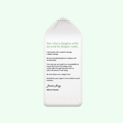 PARASOL Clean+Dry® Natural Disposable Diapers (Size 4/L, 8pcs)
