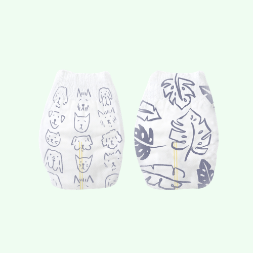 PARASOL Clean+Dry® Natural Disposable Diapers (Size 4/L, 8pcs)