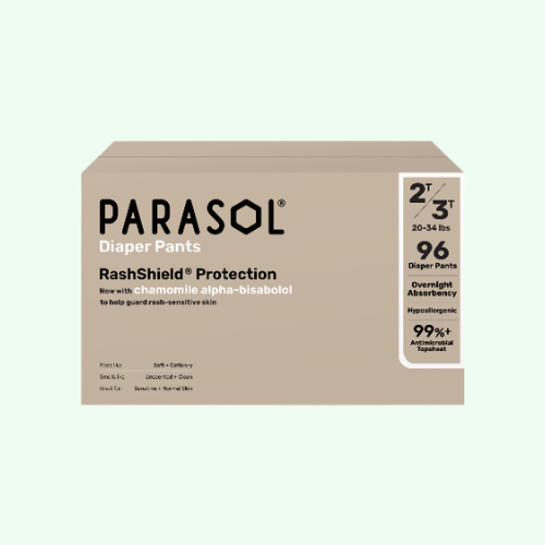 PARASOL Clear+Dry® Natural Disposable Diaper Pants (Size 4/L, 96pcs)