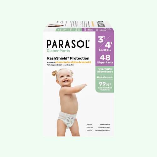 PARASOL 美國 Clear+Dry® 超透氣水凝學習褲 (5號/加大碼,48片)