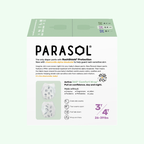 PARASOL 美國 Clear+Dry® 超透氣水凝學習褲 (5號/加大碼,48片)