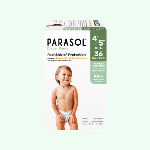 PARASOL 美國 Clear+Dry® 超透氣水凝學習褲 (6號/加加大碼, 36片)