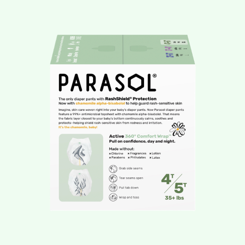 PARASOL 美國 Clear+Dry® 超透氣水凝學習褲 (6號/加加大碼, 36片)
