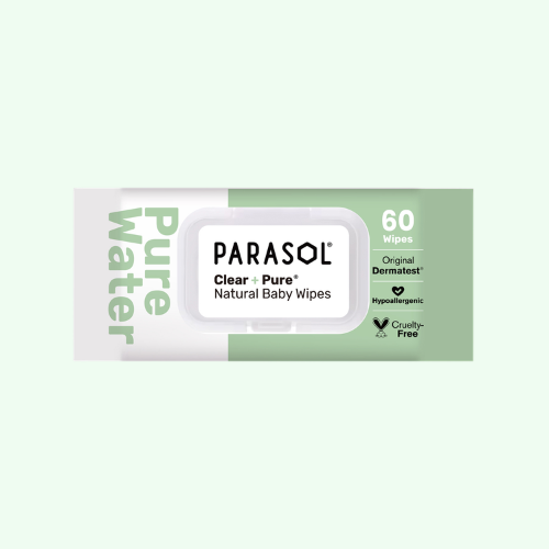 PARASOL Clear+Pure® Natural Baby Wipes (60 sheets) (single pack)
