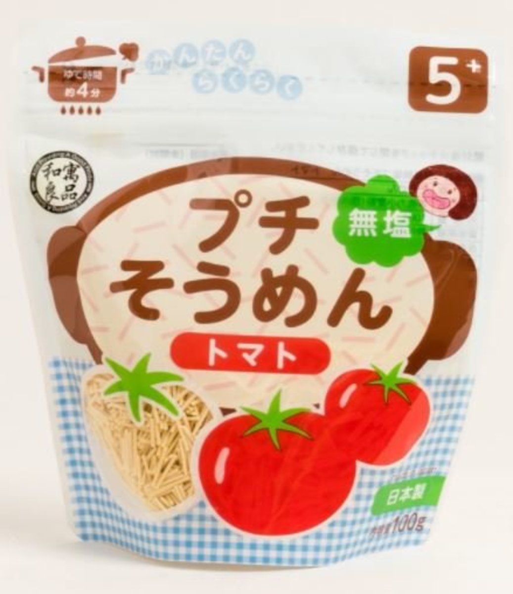 Premium Unsalted Petit Somen with Tomato  (Tomato, 100g) (Parallel Imported Product) 