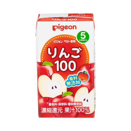 Pigeon - Apple Juice (125ml x 3 bottles) (Parallel Imported Product)