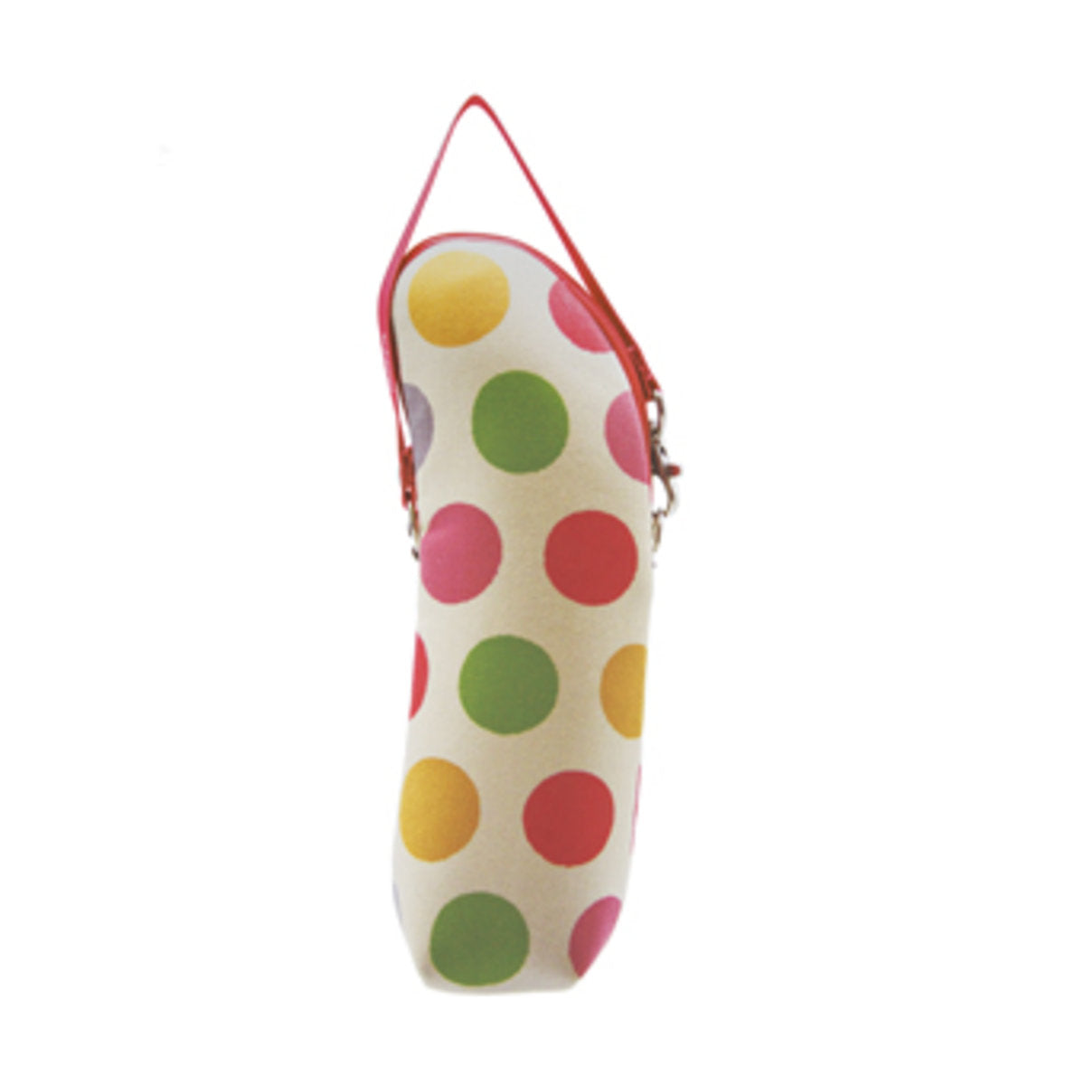 Bétta - Insulated Bottle Bag (Yellow/Green/Red Dots) 