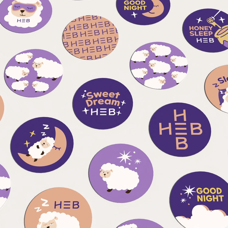 HEB X-TRA GOOD NIGHT PATCH – Sleep Better, Wake Up Refreshed(20 Patches)