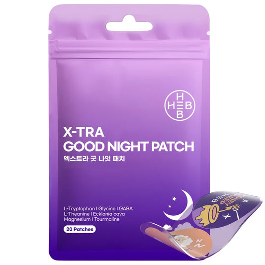 HEB X-TRA GOOD NIGHT PATCH – Sleep Better, Wake Up Refreshed(20 Patches)